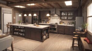 キッチン/ダイニングキッチン/DK/イラスト素材