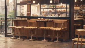 レストラン/飲食店/カフェ/イラスト素材