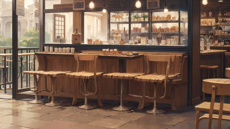 レストラン/飲食店/カフェ/イラスト素材