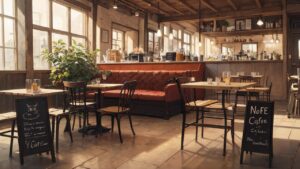 レストラン/飲食店/カフェ/イラスト素材