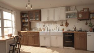 キッチン/ダイニングキッチン/DK/イラスト素材