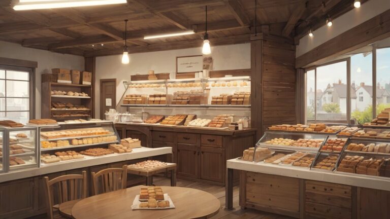 パン屋/パン/ベーカリーショップ/イラスト素材