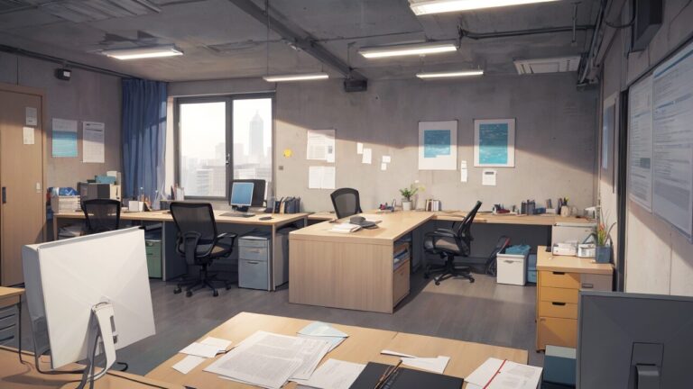 オフィス/会社/イラスト素材