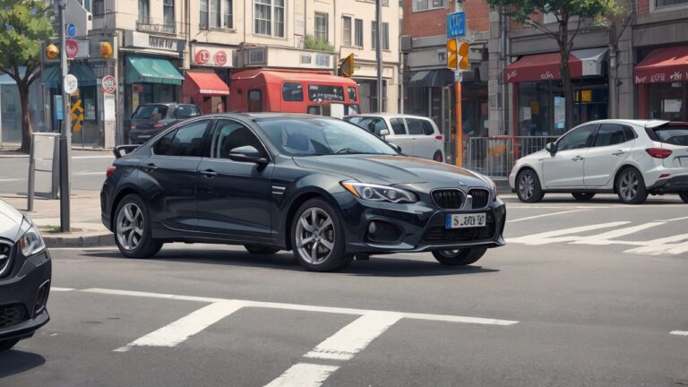 車/黒い車/自動車/イラスト素材