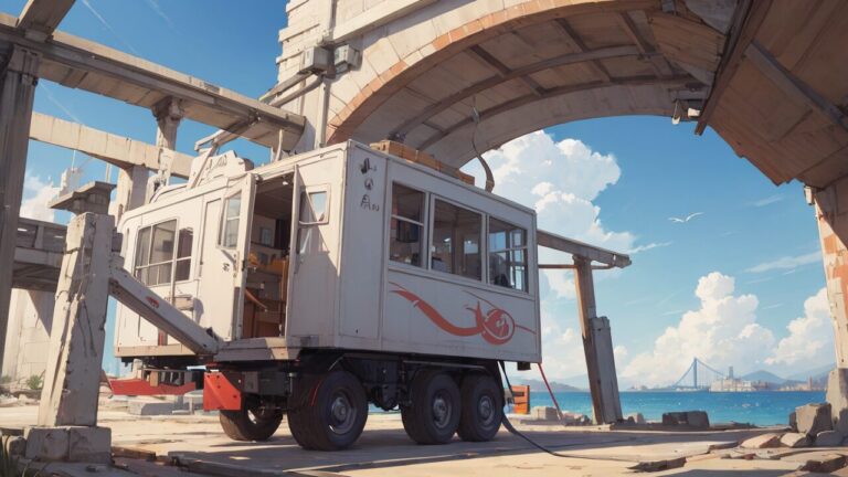 港/海/イラスト素材