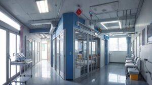 病院/病棟/入院/イラスト素材