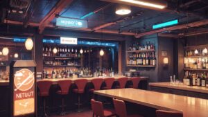 バー/BAR/お酒/イラスト素材