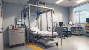 病院/病棟/入院/イラスト素材