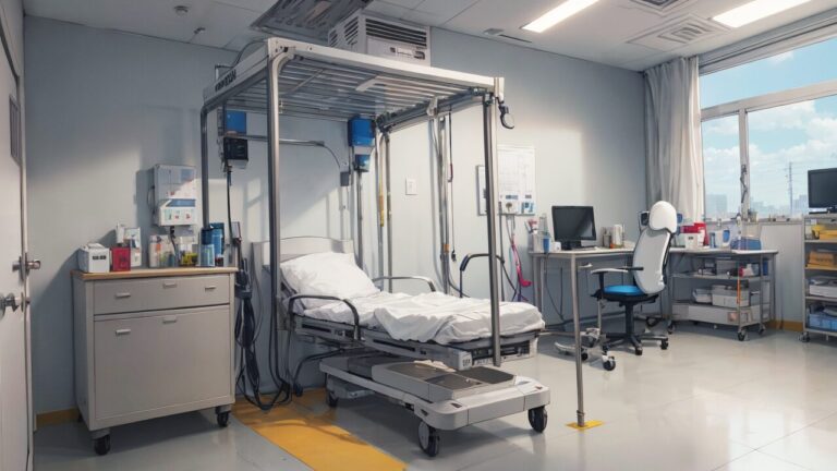 病院/病棟/入院/イラスト素材