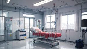 病院/病棟/入院/イラスト素材