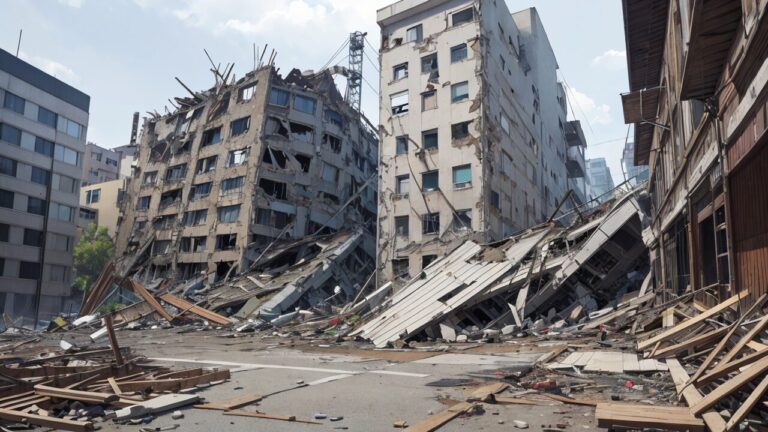 何かが起こった後【廃墟系イラストまとめ】