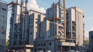 建築/工場/イラスト素材