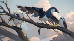 自然/鳥/イラスト素材