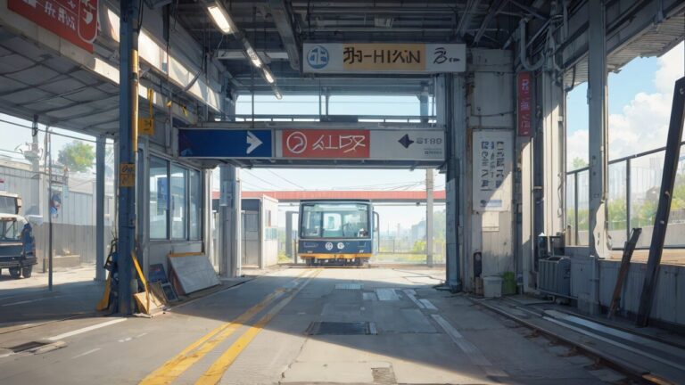 廃墟/拠点/イラスト素材