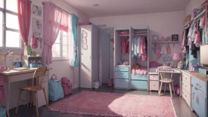 洋室/子供部屋/イラスト素材