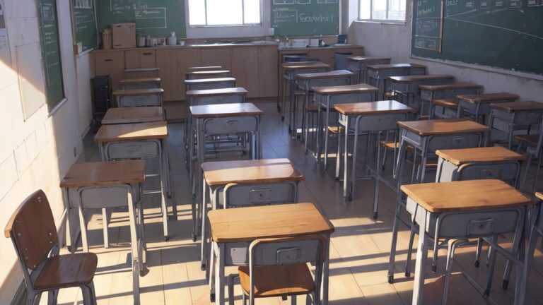 学校/教室/イラスト素材