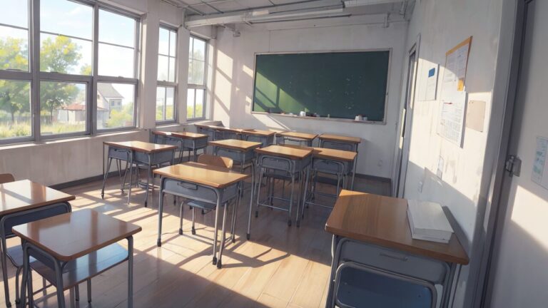 学校/教室/イラスト素材