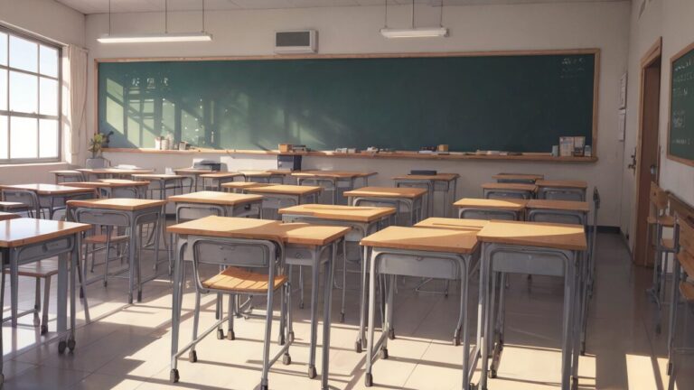 学校/教室/イラスト素材