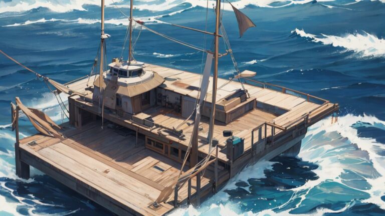 海/拠点/イラスト素材