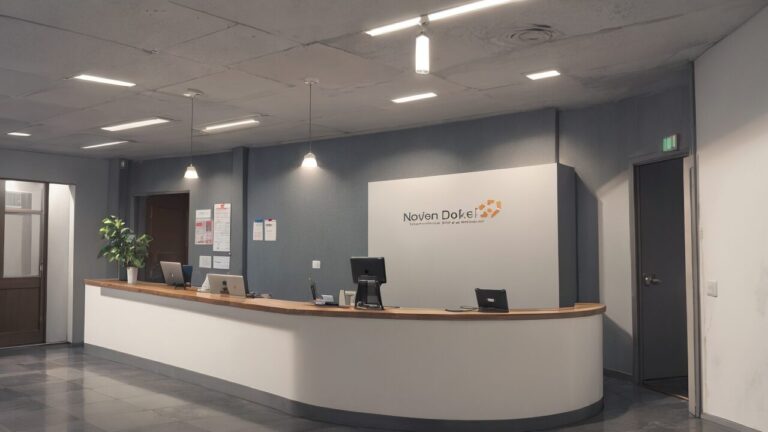 受付/オフィス/イラスト素材