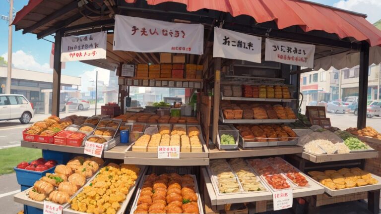 屋台/お店/出店/イラスト素材