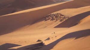 砂漠/広い砂漠/異国の地/イラスト素材