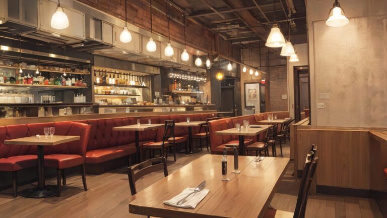 飲食店/レストラン/イラスト素材