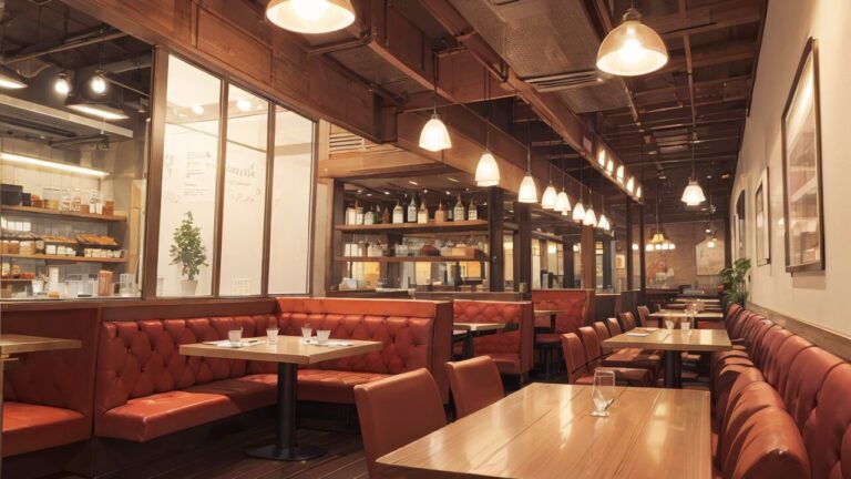 飲食店/レストラン/イラスト素材