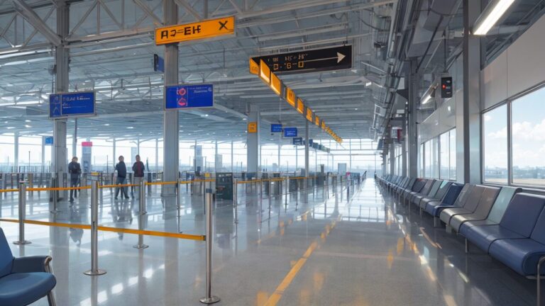 駅・航空ターミナル・待合所のイラスト素材｜商用利用可