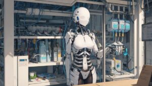 robot・lab・cyberneticsのイラスト素材｜商用利用可