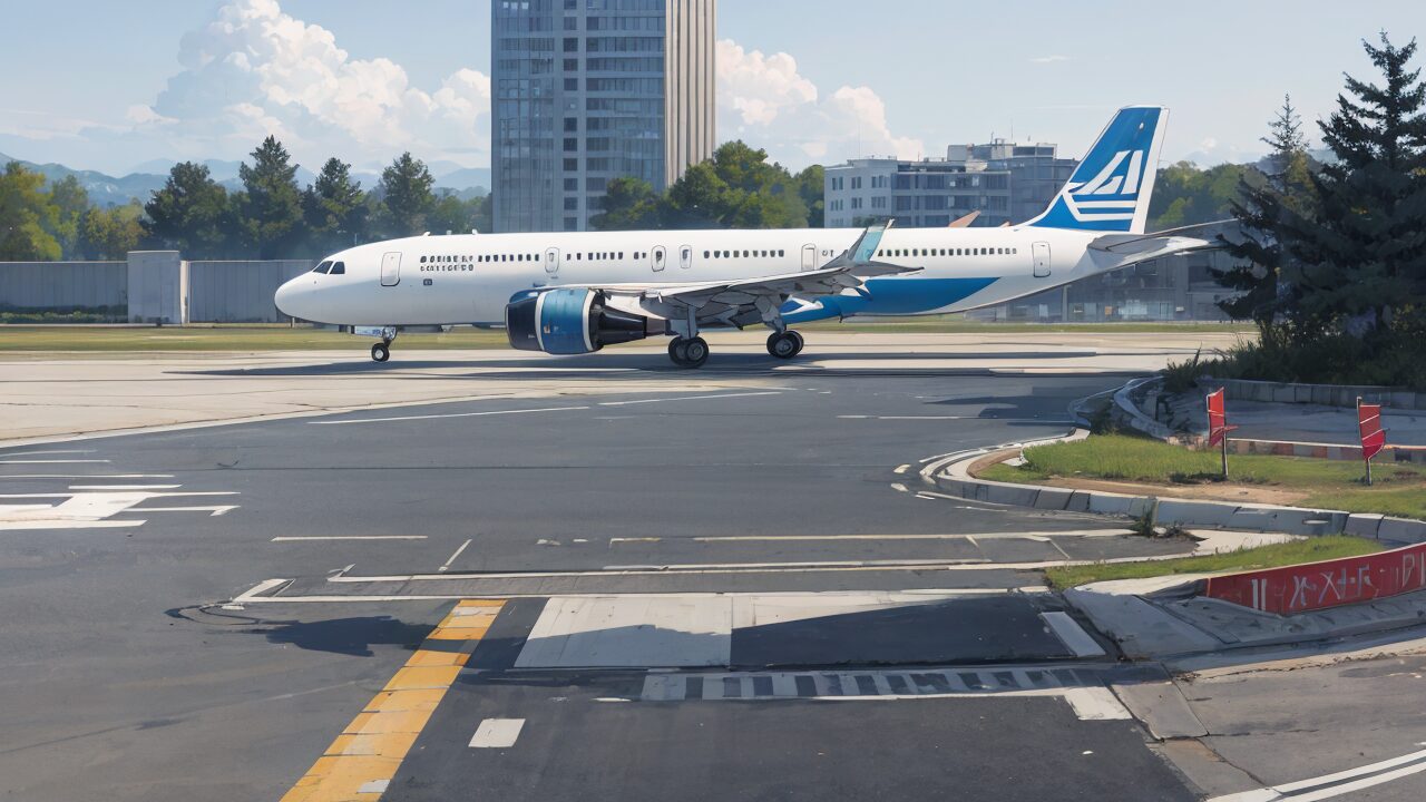 航空機・空港・飛行機のイラスト素材