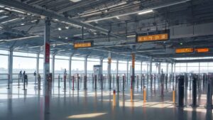 駅・駅構内・空港のイラスト素材｜商用利用可