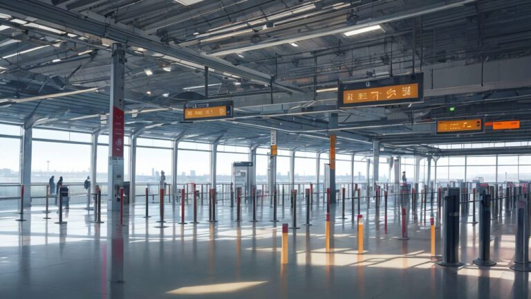 駅・駅構内・空港のイラスト素材｜商用利用可