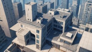 都市景観・高層ビル・都市アートのイラスト素材｜商用利用可