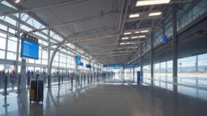 空港・ローテンション・大型施設のイラスト素材｜商用利用可