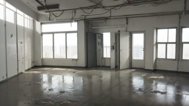 空室・未使用・工業風のイラスト素材｜商用利用可