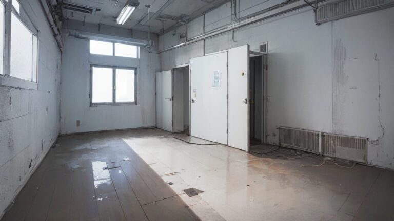 空室・古びた・未使用のイラスト素材｜商用利用可