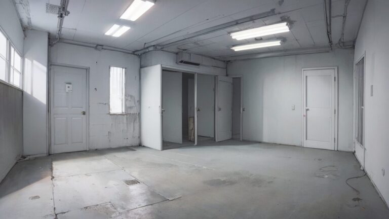 空き部屋・industrial space・シンプルインテリアのイラスト素材｜商用利用可