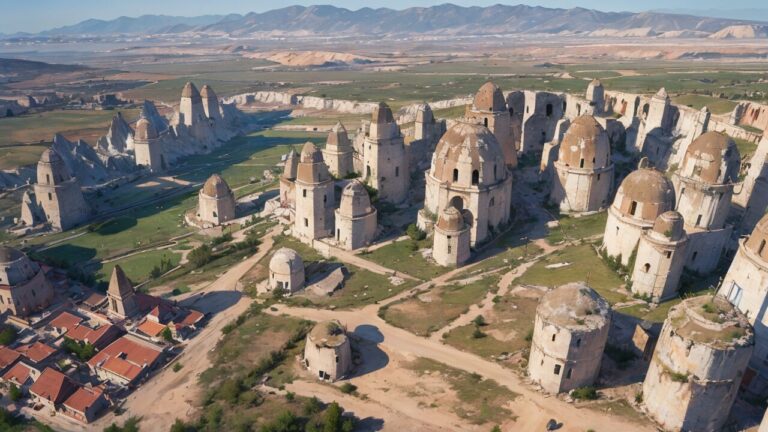 トルコ・古代遺跡・ドームのイラスト素材｜商用利用可