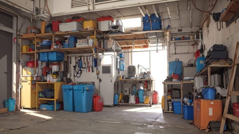 ワークショップ・倉庫・工事現場のイラスト素材｜商用利用可