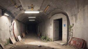 地下施設・廃棄物・自然成長のイラスト素材｜商用利用可