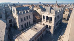 都市景観・歴史的建物・アートデザインのイラスト素材｜商用利用可