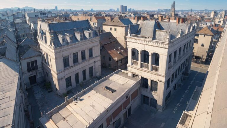 都市景観・歴史的建物・アートデザインのイラスト素材｜商用利用可