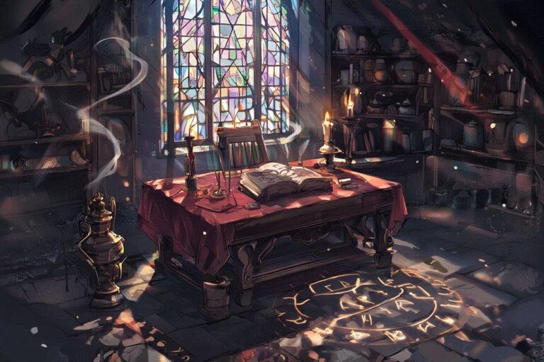 部屋・窓・テーブルのイラスト素材｜商用利用可