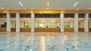 広間・柱・タイルのイラスト素材｜商用利用可