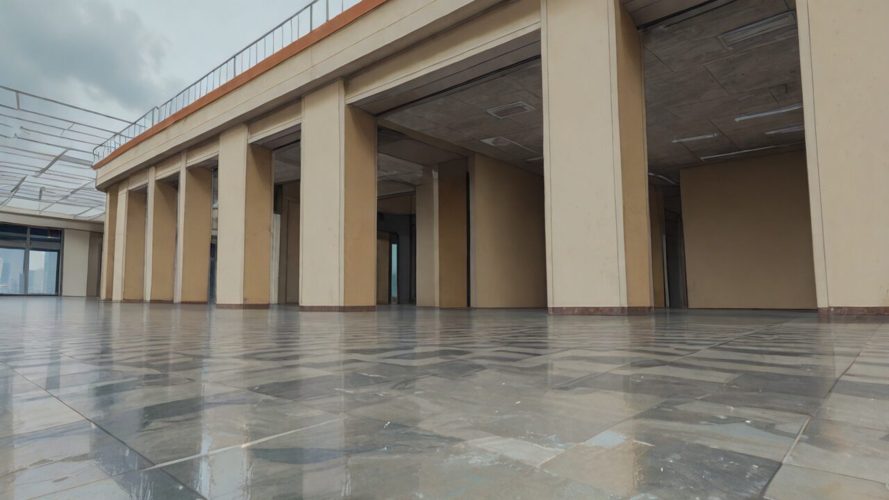 建物・床・柱のイラスト素材