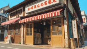 店舗・町家・屋外のイラスト素材｜商用利用可