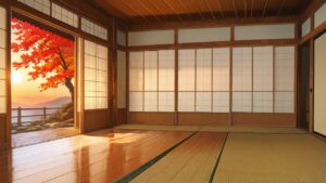 和室・襖・畳のイラスト素材｜商用利用可