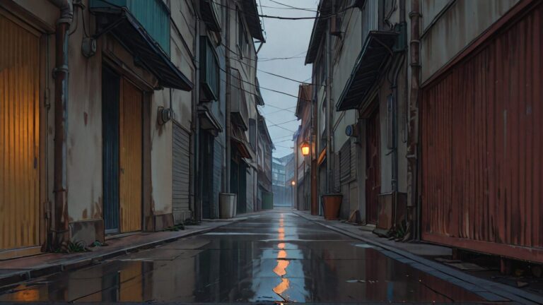 小道・建物・屋外のイラスト素材｜商用利用可