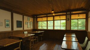 部屋・窓・テーブルのイラスト素材｜商用利用可